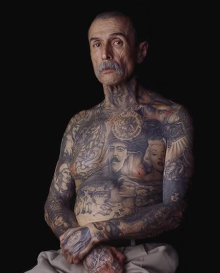 old people with tattoos