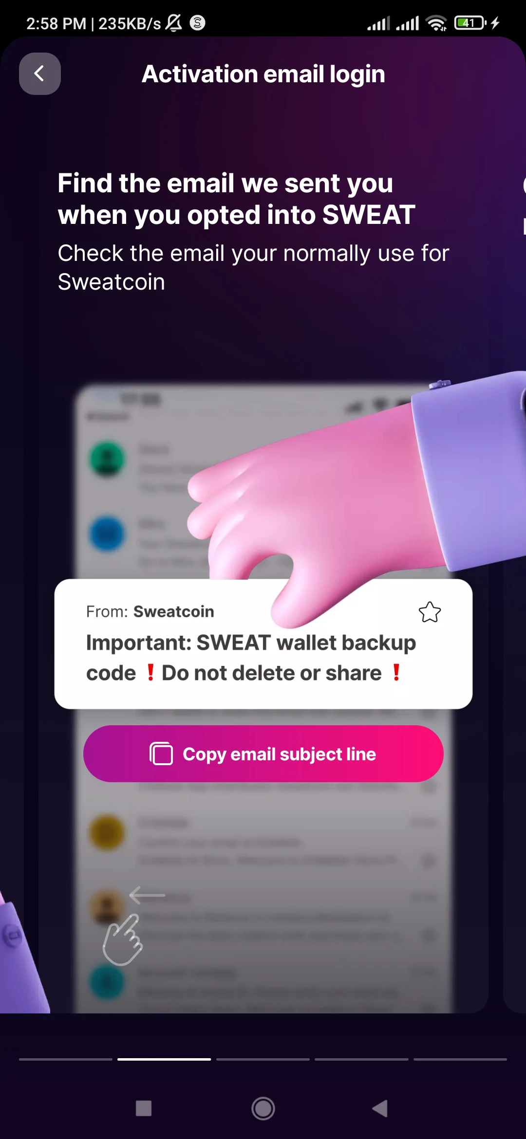 محفظة سويت كوين ، شرح طريقة تسجيل في sweet wallet، sweet wallet ، تحميل تطبيق sweat wallet ، شرح طريقة سحب أموال من تطبيق المشي، تطبيق sweat wallet