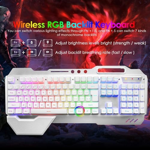 Review LexonElec Wireless Gaming Keyboard and Mouse