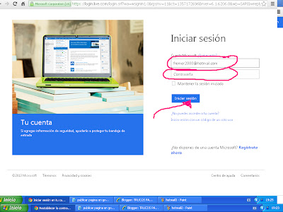 como restaurar cuenta de hotmail