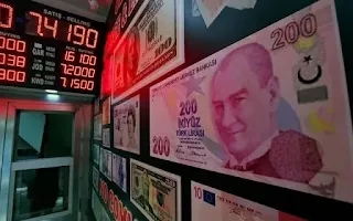 سعر الليرة التركية مقابل العملات الرئيسية الأحد 9/8/2020