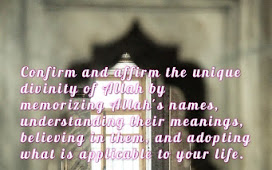 Memorizing Allah's names,