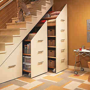 staircase cabinet design