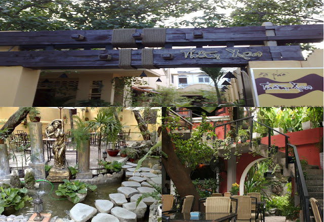 Cafe Thềm Xưa - Những quán cafe sân vườn đẹp tại Sài Gòn
