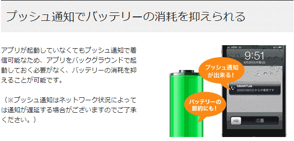 SMARTalkのバッテリー消耗が激しい…を回避