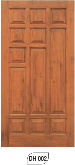 Burma teak door of royal wooden doors