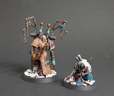 Fabius Bile and Surgeon-Acolyte for Warhammer 40k