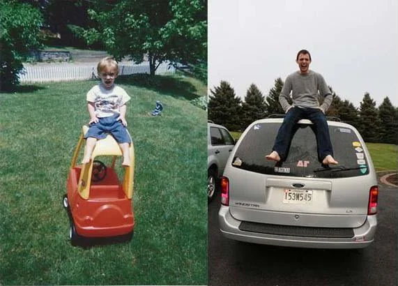 old family photos recreated