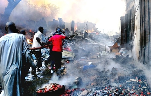 UPDATE:Pandemonium and Tension as Explosion Rocks a Market in Anambra