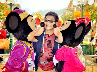 Mickey, Daisy, and Myself