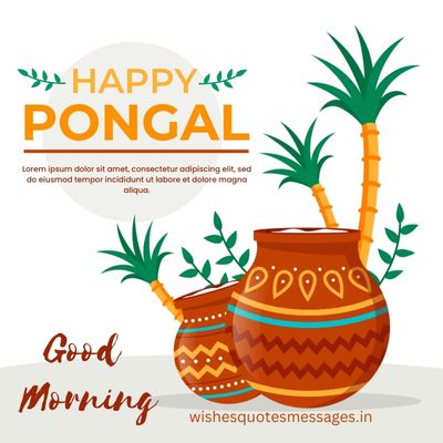 pongal good morning images