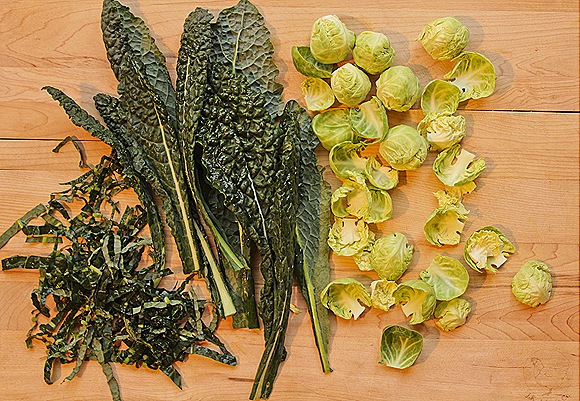 Kale & Brussels Sprouts