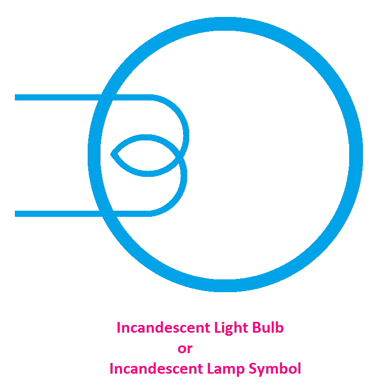 Symbol of Incandescent Bulb