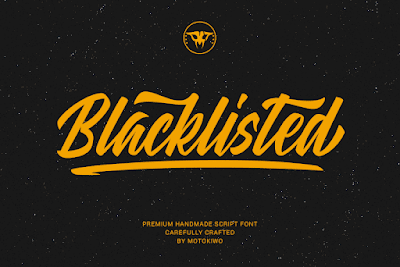  Download  Blacklisted Font  untuk  desain  kaos  distro  