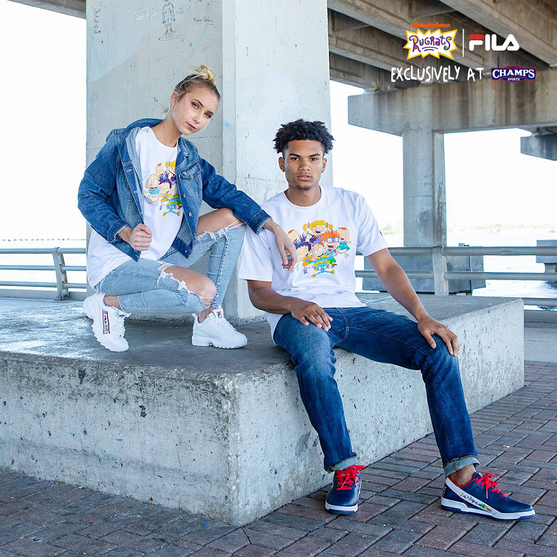 NickALive!: Champs Sports Launches Exclusive FILA x 