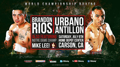 Brandon Rios vs Urbano Antillon