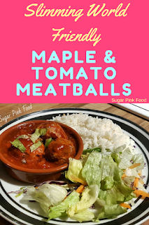 maple and tomato meatballs slimming world recipe