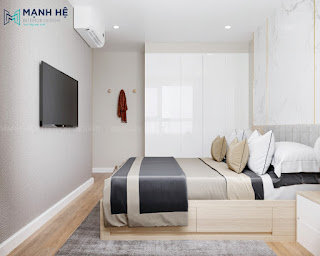 Mẫu thiết kế phòng ngủ từ 15m2 - 20m2 cho căn hộ chung cư