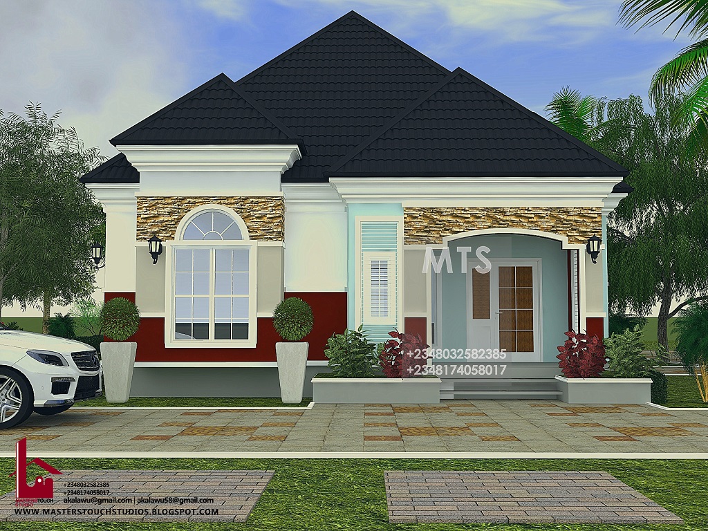 Beautiful Bungalow  Houses  In Nigeria  Zion Modern House 