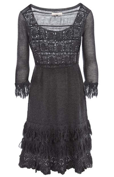 Dress Model Asos on Odd Molly   Crochet Fringe Hem Dress