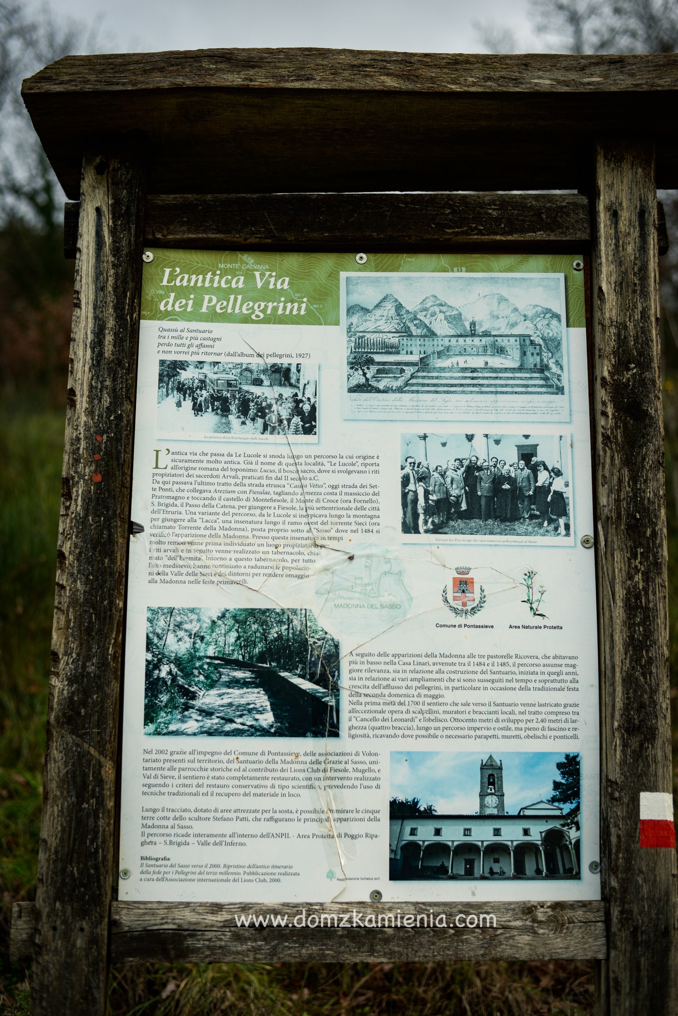 Santa Brigida - il sentiero delle Burraie - Dom z Kamienia