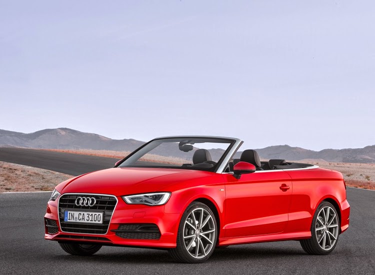 Audi A3 Cabriolet - Front Angle, 2014