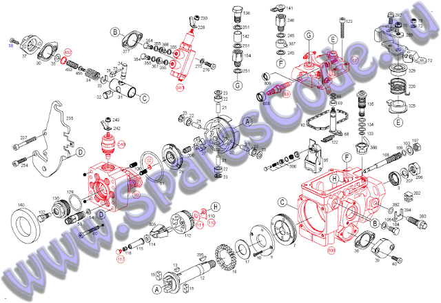 0 460 426 387, 0460426387, Distributor injection pump, VE6/12F1200R925-2