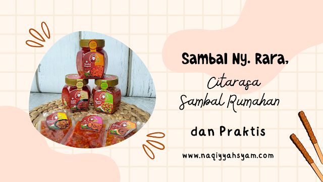 Sambal Ny. Rara, Citarasa Sambal Rumahan dan Praktis