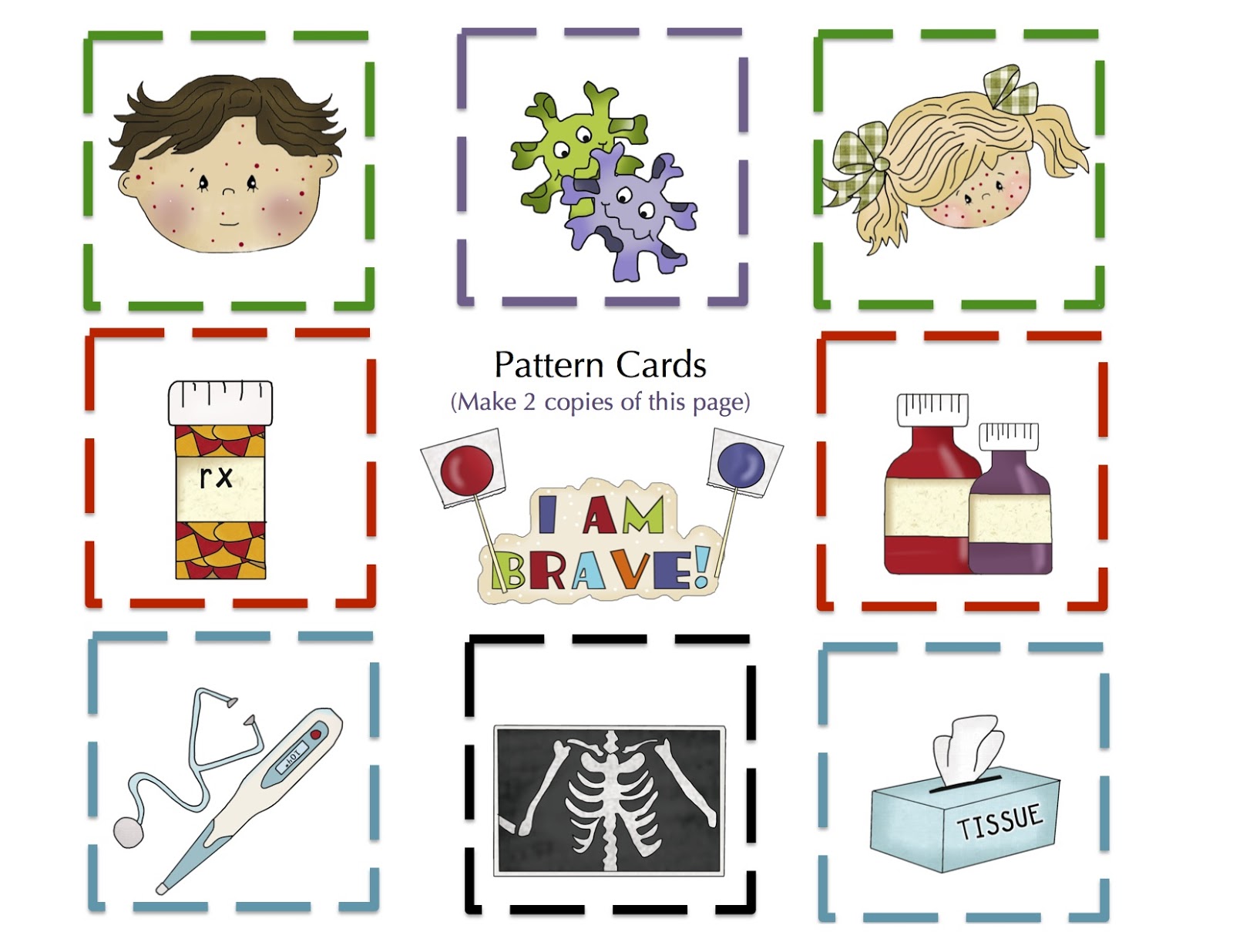 doctors visit printable preschool printables