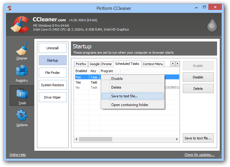 Ccleaner win 10 8 performance 1911 - Zumba file ccleaner is a freeware 64 bit update lite weight