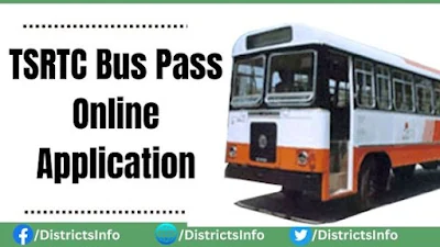TSRTC Bus Pass Online application