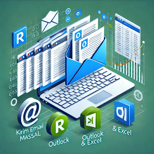 Cara Kirim Email Massal dengan Outlook, R, dan Excel
