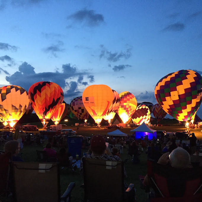 indianola national balloon classic hot air balloon festival 