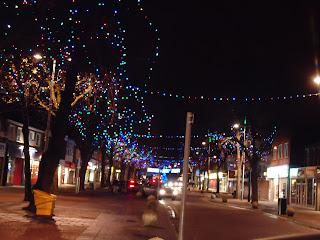 Christmas Lights in the High Street