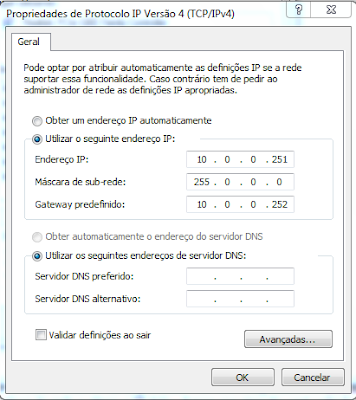 IP da placa de rede para acessar a HP LaserJet M3035 MFP