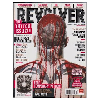 Revolver Magazine The Tattoo Issue - The Bloody History of Hard Rock and Heavy Ink