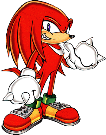 Echidna Knuckle the Sonic Characters