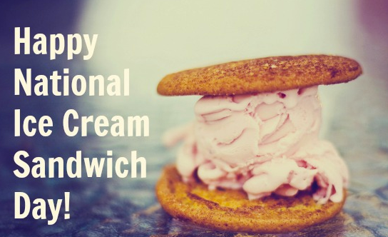 National Ice Cream Sandwich Day