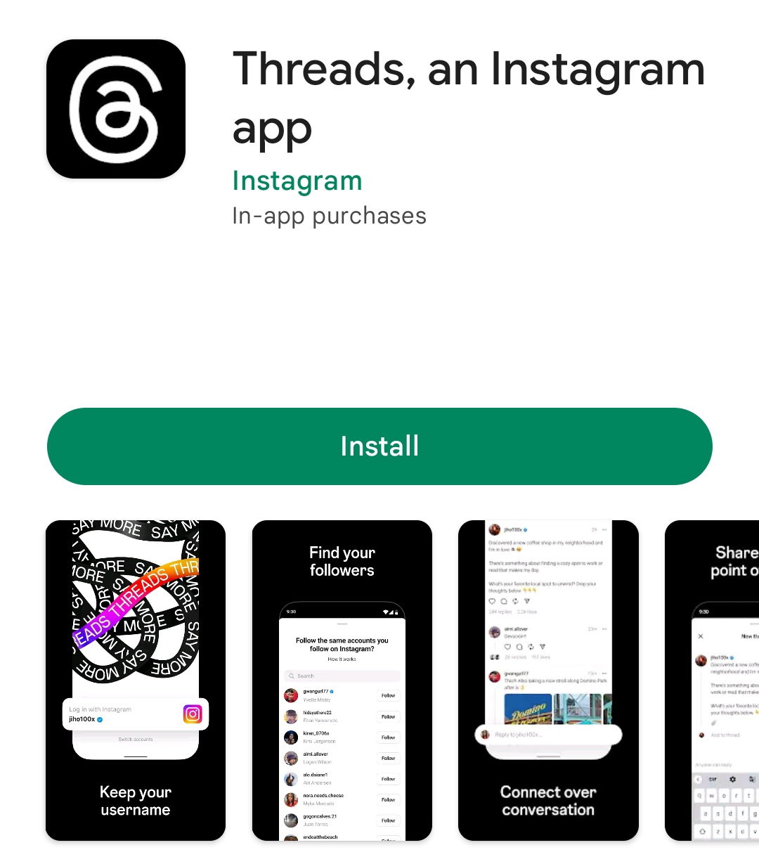 Instagram New App Threads, What is Threads App,Threads App Kya Hai In Hindi,इंस्टाग्राम ने नया ऐप Threads किया लॉन्च