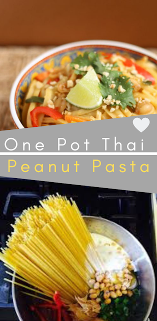 Best one pot thai peanut pasta 2019