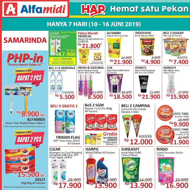 #Alfamidi - #Promo #Katalog Hemat Satu Pekan HAP Periode 10 - 16 Juni 2019