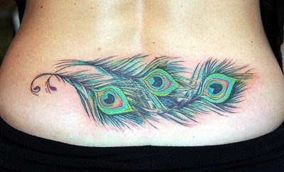 Lower back tattoo