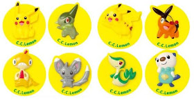 Suntory Promotion CC Lemon Pokemon Magnet Zoom