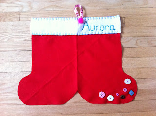 How to make personalized christmas stocking