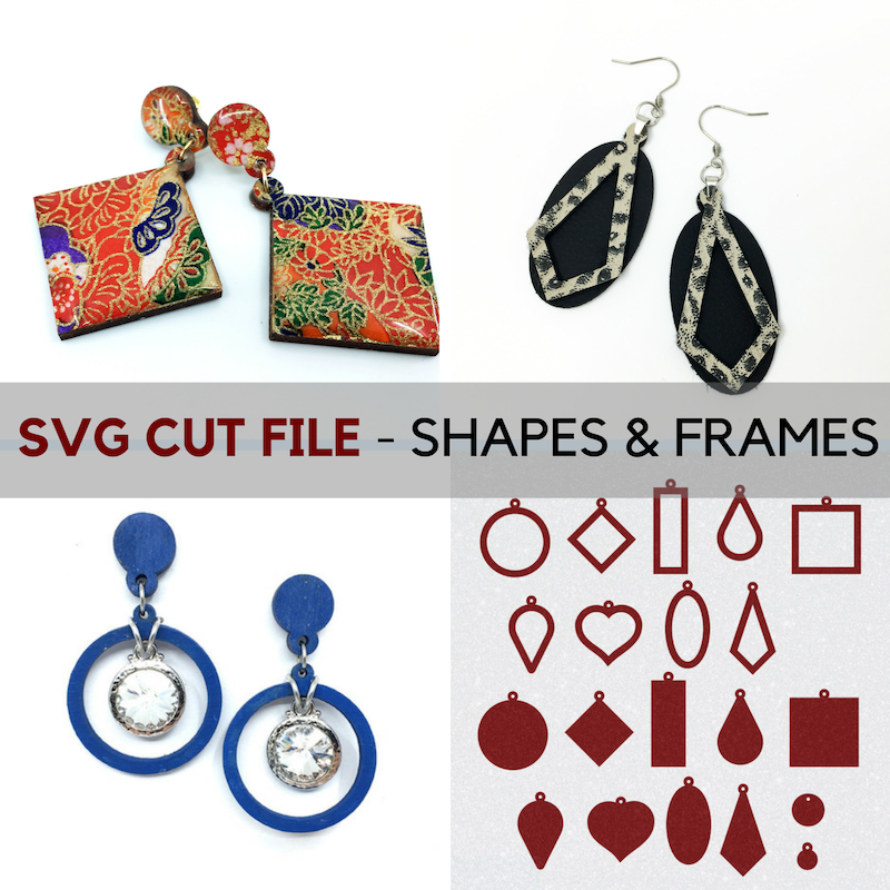 Download Designing With Shapes And Frames New Svg Cut Files And Laser Cut Wood Supplies For Pendants And Earrings The Beading Gem S Journal