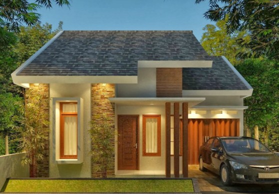 Desain Gambar Rumah Minimalis Modern Sederhana Lantai 1 