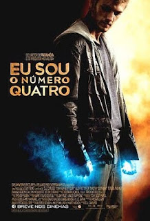 Eu Sou O Numero Quatro Dublado capa poster baixar download