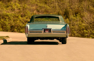 1966 Cadillac Eldorado Cabriolet Green Rear