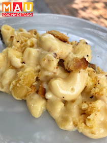 mac and cheese receta macarron con queso mau cocina de todo cheddar