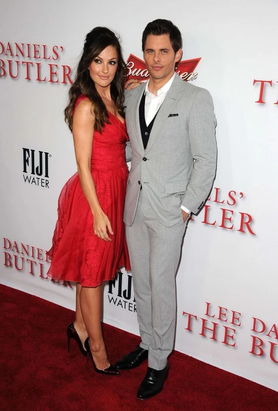 James Marsden in Saint Laurent at The Butler premiere in LA